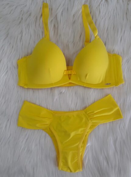 CONJ. MANTA CAL - AMARELO SI, P BOLHA