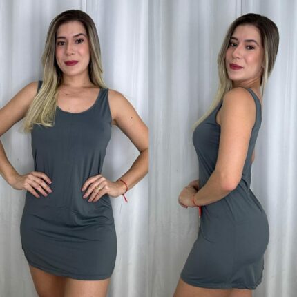 CAMISOLA ANA REGATA - GRIS, M