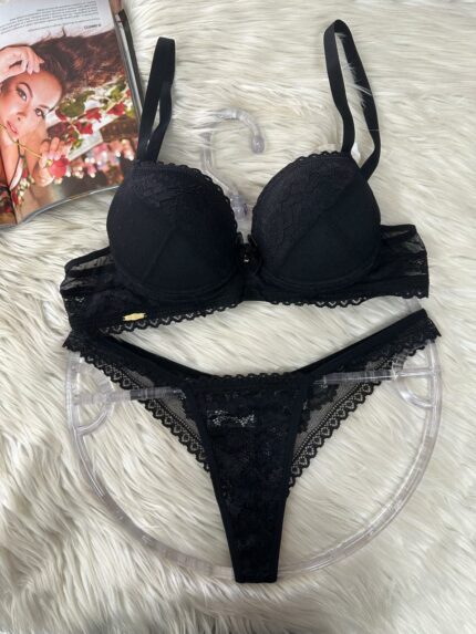 CONJUNTO NAYDA FIO - Preto, M BOLHA