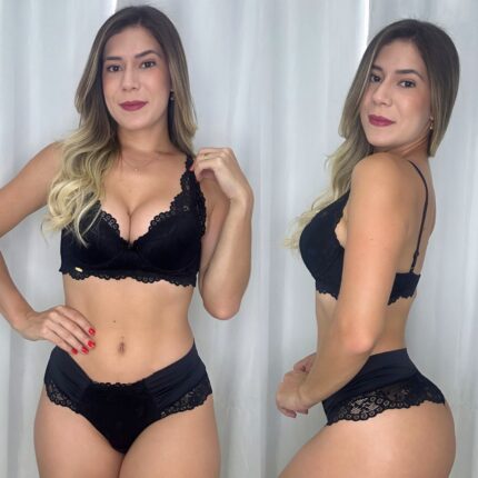 CONJ. AYLA - Preto, P BOLHA