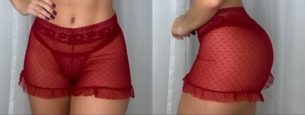 SHORT RENDA - Vermelho, M