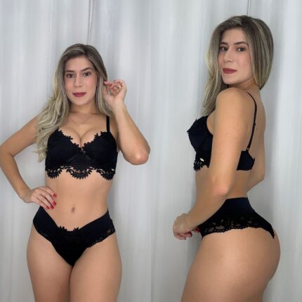 CONJ. JORDANA - Preto, P BOLHA