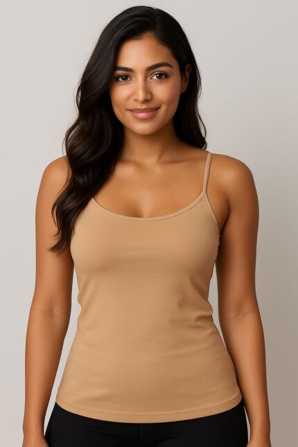 BLUSA (SEGUNDA PELE) - CANELA, M